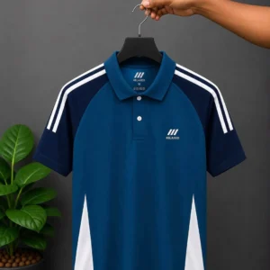 RELAXED POLO T-SHIRT(blue)